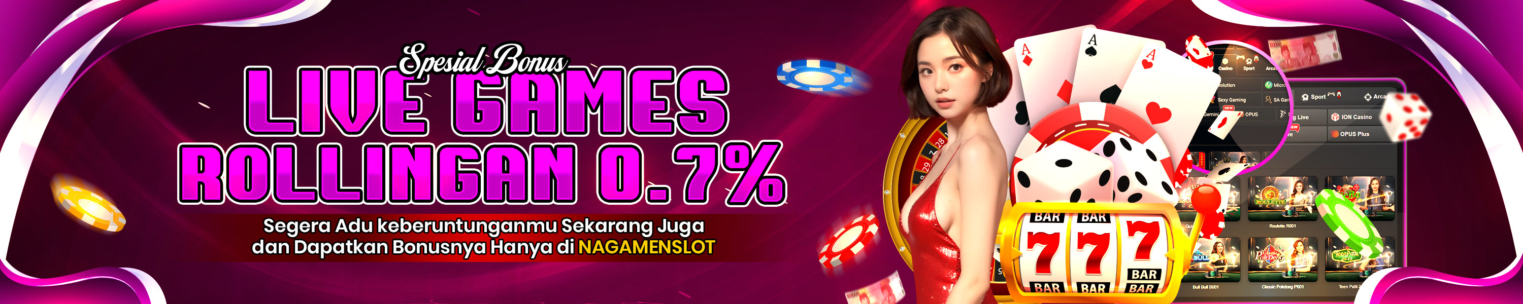 live games rollingan 0.7%