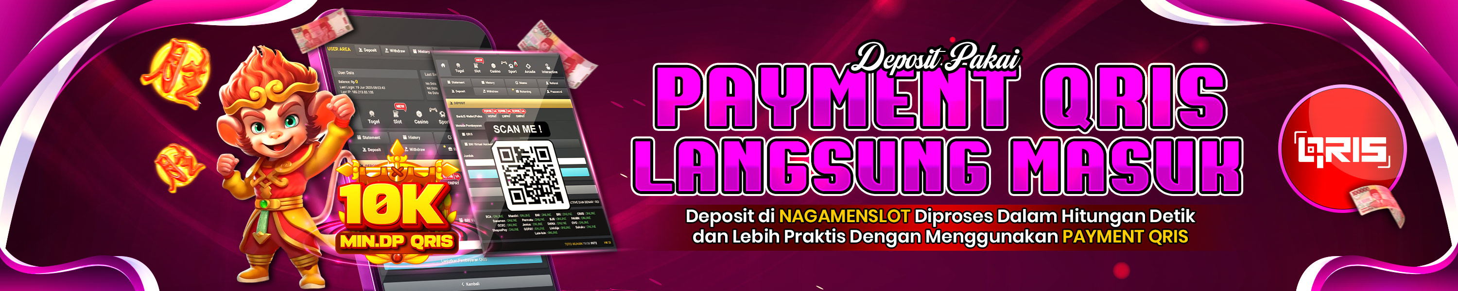 payment qris langsung masuk